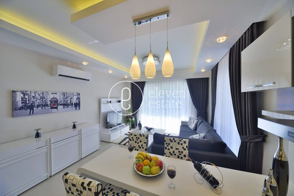 Alanya 公寓出售-高级 Sfera 住宅区